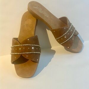 Jellypop Women’s Slip On Sandal Size 9M